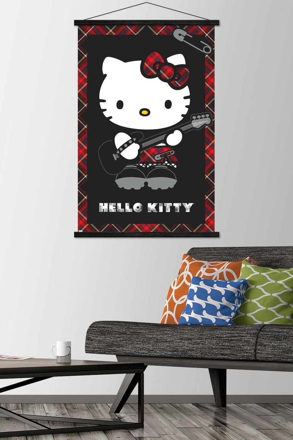 Hello Kitty - Punk Wall Poster, 22.375" x 34"