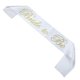 thumbnail image 1 of Bride To Be Ribbon Banner White Gold white, 1 of 1