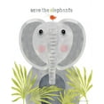 thumbnail image 2 of Marrott, Stephanie 20x24 White Modern Wood Framed Museum Art Print Titled - Save The Elephants, 2 of 4