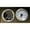 Black, variant on VIAIR  1.5in. Single Needle Gauge White Face No Light 160 PSI