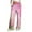 Pink, variant on SwiftWear Tie Dyed Pants for Women Drawstring Elastic High Waisted Wide Leg Pants Loose Comfort Trousers XXL