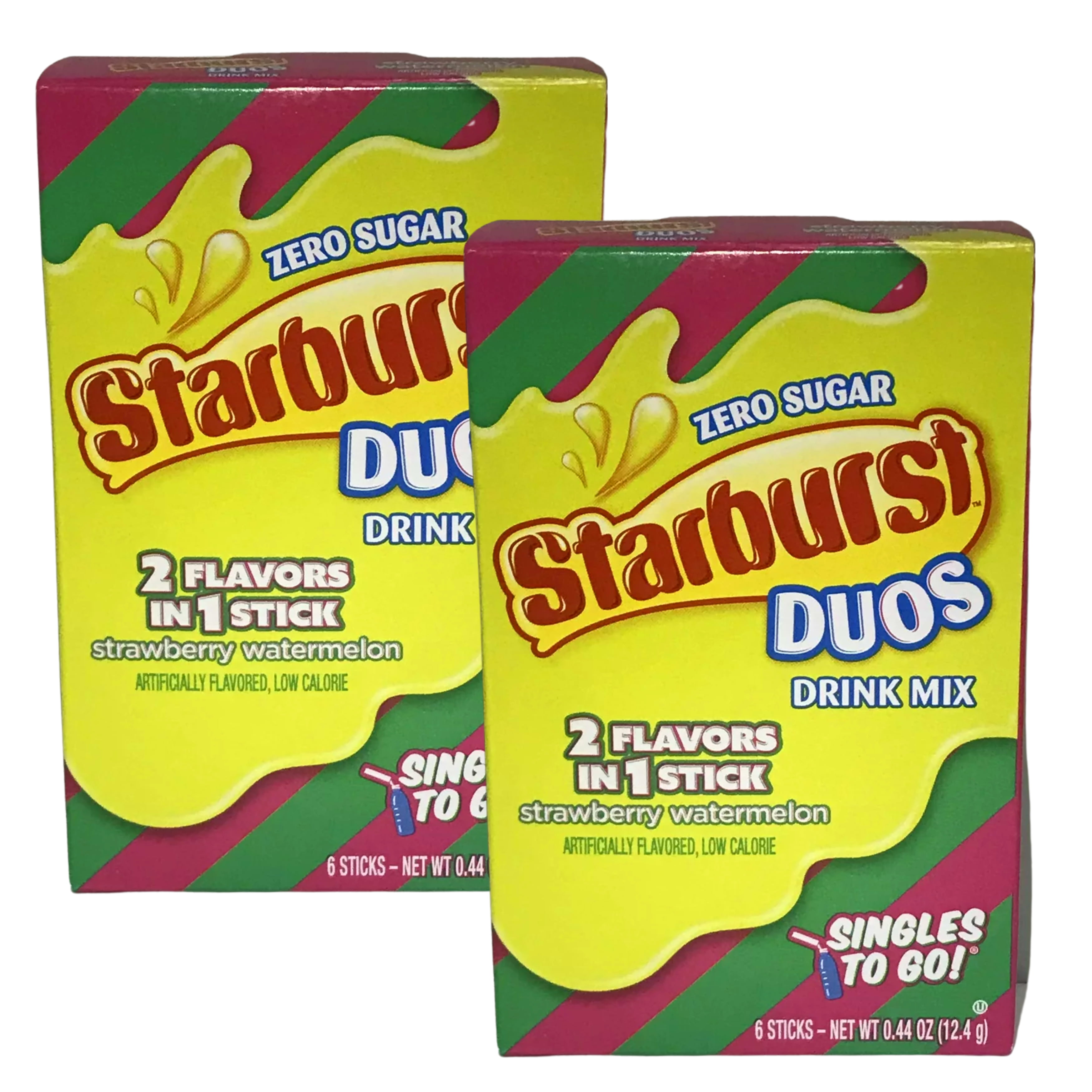 Starburst Duos Singles To Go Strawberry Watermelon Flavored Drink Mix starburst-duos-singles-to-go-strawberry-watermelon-flavored-drink-mix