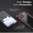 thumbnail image 4 of X-Doria Raptic Shield, iPhone 12 Pro Max Case - Military Grade Drop Tests, Anodized Aluminum, TPU and Polycarbonate for Apple iPhone 12 Pro Max, Black / Red Gradient, 4 of 5