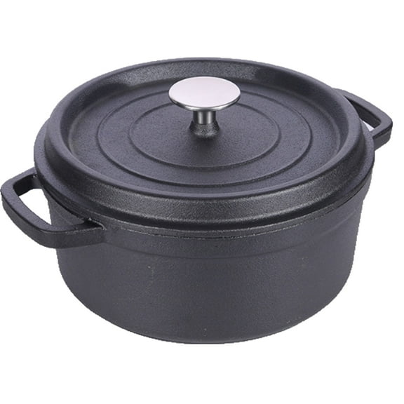 Cuisiland 4.5 Quarts Pre-seasoned Dutch Oven for Indoor and Outdoor Cooking