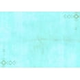 thumbnail image 1 of Ahgly Company Indoor Rectangle Solid Light Blue Modern Area Rugs, 5' x 7', 1 of 4