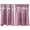 Pink, variant on Linnome Embroidered Short Curtains for Small Window Light Blocking Semi Curtains with Bow Tie Checkered Border 2 Panels 11.57 Inch