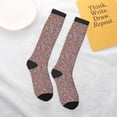 thumbnail image 6 of Bingfone Compression Socks for Women and Men Long Socks for Running Athletic Cycling Nurse-Daisies Flowers, 6 of 8