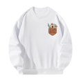 thumbnail image 2 of Sudadera de mujer, Tops de manga larga, ropa de calle, regalo, ropa deportiva, sudadera con cuello redondo, jersey para vacaciones, primavera y otoño S, 2 of 8