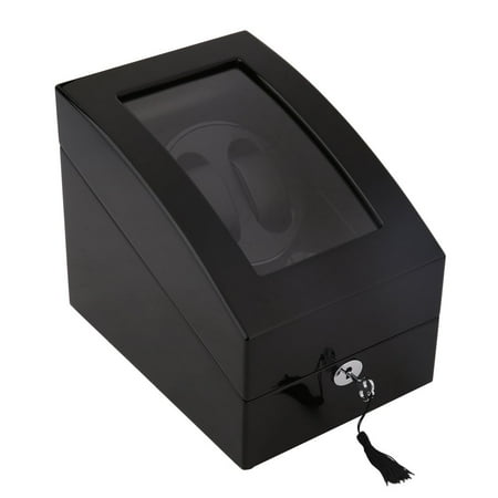 Automatic Rotation Silent 2+3 Watch Winder Case Display Box Luxury Storage Holder Organizer Case Great Gift