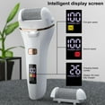 thumbnail image 4 of Electric Foot Grinder with LED Light Callus Remover Dead Skin Remover with Digital Display Foot Care Machine Pedicure Tool with 2 Grinding Heads 2 Adjustable Speeds, 4 of 6