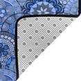 thumbnail image 4 of Area Rugs For Living Room Decor - Blue Mandala Harmony Soft Anti Slip Throw Washable Rugs 5x7 For Bedroom, Indoor Carpet For Bedroom Living Room 80x58In, 4 of 7