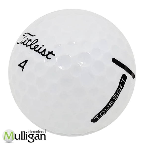 Mulligan -  36 Titleist Tour Soft 2024 5A Recycled Used Golf Balls