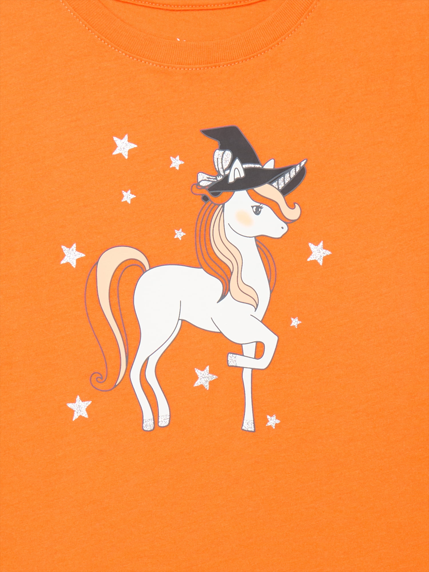 Halloween Girls' Graphic Tee with Short Sleeves from Way to Celebrate, Sizes 4-18