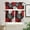Floral-014tmy0879, variant on Baseball Valances for Windows,American Sports Kitchen Curtains,Bathroom Curtains Window Rod Pocket Short Curtains,Kitchen Window Curtains Over Sink,2PCS Small Window Curtains,Valances for Kitchen