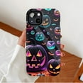 thumbnail image 2 of Halloween Pumpkin Design Phone Case for iPhone 11/12/13/14/15/16 (Pro Max/Plus) – Trendy Smartphone Cover for Festive Season, 2 of 9