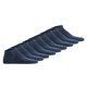 thumbnail image 1 of Hudson Calcetines deportivos unisex, paquete de 9 - Simply, calcetines cortos, unicolor Azul 39-42, 1 of 3