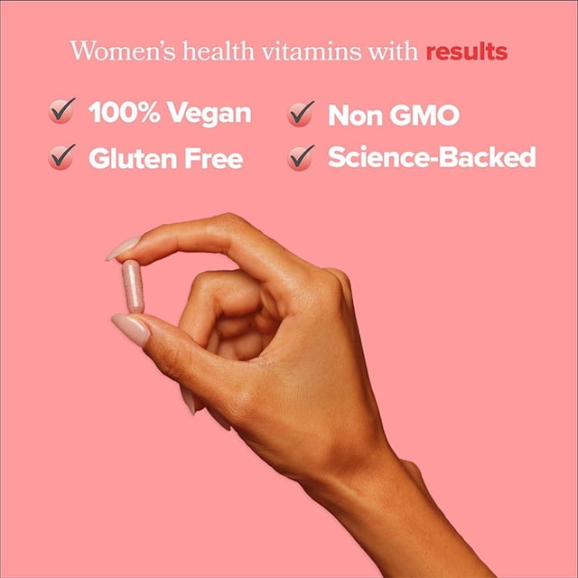Women's Vaginal Probiotics, with Prebiotics & Lactobacillus Blend, pH Balanced - Women's Health Supplement - Promotes Healthy Vaginal Odor & Vaginal Flora, 60 Capsules (Pack of 3)