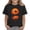 A218 Black, variant on Xdegoge Girls Halloween Black Cat Witch Hat Print Tops Kids Cute Pumpkin Graphic T-Shirt Short Sleeve Casual Crewneck Tee Youth Fall Festival Party Holiday Outfit