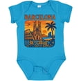 thumbnail image 3 of Inktastic Barcelona Cityscape Artwork Boys or Girls Baby Bodysuit, 3 of 5