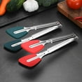 thumbnail image 6 of MLINS Stainless Steel Kitchen Tong with Silicone Grips for Serving and Cooking 9.8 inches, 6 of 8