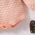 thumbnail image 6 of BLVB Newborn Fall Winter Clothes Baby Girl Sweater Ruffle Long Sleeve Knit Pullover Sweatshirt Romper Warm Infant Outfits, 6 of 6