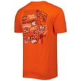 thumbnail image 3 of Men's Orange Clemson Tigers Vintage Through the Years Two-Hit T-Shirt, 3 of 3