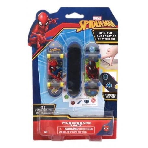Set Fingerboards Spider-Man para niños Lo que quieren los niños