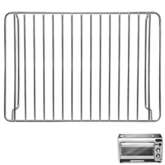 GWY Toaster Oven Wire Rack for Hamilton Beach, 12.6"×9" Stainless Steel Replacement, Silver, Food Grade, Dishwasher Safe