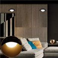 thumbnail image 3 of Advancent Lámpara de pared LED moderna de 5W con forma de luna, lámpara de pared LED blanca cálida para teatro, KTV, Bar, escaparate, restaurante Iluminación y accesorios No.1 Advancent HA027271-01, 3 of 6