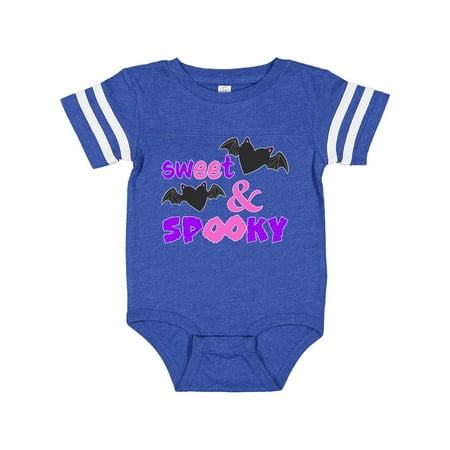 

Inktastic Sweet and Spooky- cute heart bats Gift Baby Boy or Baby Girl Bodysuit