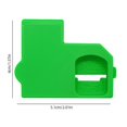 thumbnail image 3 of Estuche adaptador de lector de tarjetas MicroSD Adaptador impreso en 3D para Gamecube NGC (verde), 3 of 3
