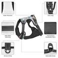 thumbnail image 6 of Lsque Unicorn DoingYoga Dog Harness, No-Pull Pet Harness with 2 Leash Clips, Adjustable Soft Padded Dog Vest with Easy Control Handle for Large Dogs-X-Large, 6 of 9