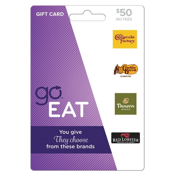 GO Eat $50 Gift Card - Walmart.com - Walmart.com