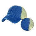 thumbnail image 3 of Qarigey Sombrilla ajustable verano hombres y mujeres gorra de béisbol de color sólido gorra deportiva Sombreros azul, 3 of 6