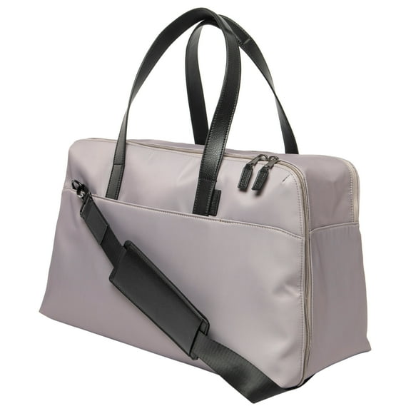 Protege 18" Carry on Adjustable Strap Weekender Duffel with Luggage Pass Through, Taupe