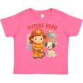 thumbnail image 3 of Inktastic Future Hero Firefighter Kids Cute Design Boys or Girls Toddler T-Shirt, 3 of 5