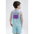 thumbnail image 3 of Marvel Spidey and His Amazing Friends Hulk Mesh Jersey Athletic Tank Top and Basketball Shorts Outfit Set Toddler to Little Kid, 3 of 5