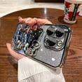 thumbnail image 1 of Fundas de teléfono con purpurina y gradiente de Hello-cat para iphone 11, 13, 12, 14 Pro, Max, XR, XS, 7, 8 P, 2023 Fivean unisex, 1 of 2