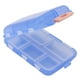 thumbnail image 5 of Caja de medicamentos Estuche para medicamentos Plástico Impermeable 10 Compartimentos Hebilla Cerradura Contenedor de medicamentos portátil semanal Azul, 5 of 14