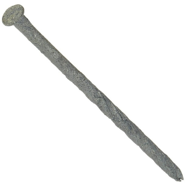 MAZE NAILS S257S5 Double Hot Dipped Spiral Shank Small Head Siding Nail, 5Pound 8D 21/2Inch