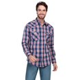 thumbnail image 1 of Camisa Vaquera Regular Fit Wrangler Manga larga Hombre 707 azul marino XXG, 1 of 5