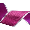 thumbnail image 2 of 33Ft/10Meters Rose Red Glitter Christmas Ribbon Wreath Present Wedding Arts Crafts Gift Wrapping, 2 of 2