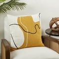 thumbnail image 3 of Artistic Ambiance Abstract Poly Filled Throw Pillow, 3 of 3
