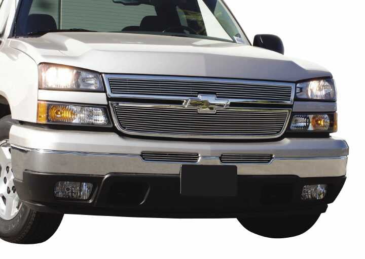 TRex Grilles 54153 Upper Class Small Formed Mesh Stainless Polished Finish Grille Overlay for GMC Terrain T REX