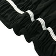thumbnail image 4 of PiccoCasa Bed Skirt Polyester Elastic Wrap Around Dust Ruffle, King Black, 4 of 10