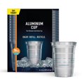 thumbnail image 3 of Aluminum Recyclable Party Cups, 16 oz, 24 ct, 3 of 5