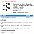 thumbnail image 2 of Ignition Coil Set 4 Piece - Compatible with 2014 - 2019 Mercedes-Benz CLA45 AMG 2.0L 4-Cylinder 2015 2016 2017 2018, 2 of 2