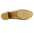 thumbnail image 5 of Mountain Sole, Women's Madyn Elastic Ankle Strap Pumps, Back Zipper Secure Fit, 5 of 6