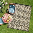thumbnail image 4 of Danolapsi Outdoor Rug,5x8 Waterproof Rug Foldable Reversible Plastic Straw Area Rugs Portable, Outdoor RV Camping Rug, Garden, Balcony, Picnic, Beach, 4 of 8
