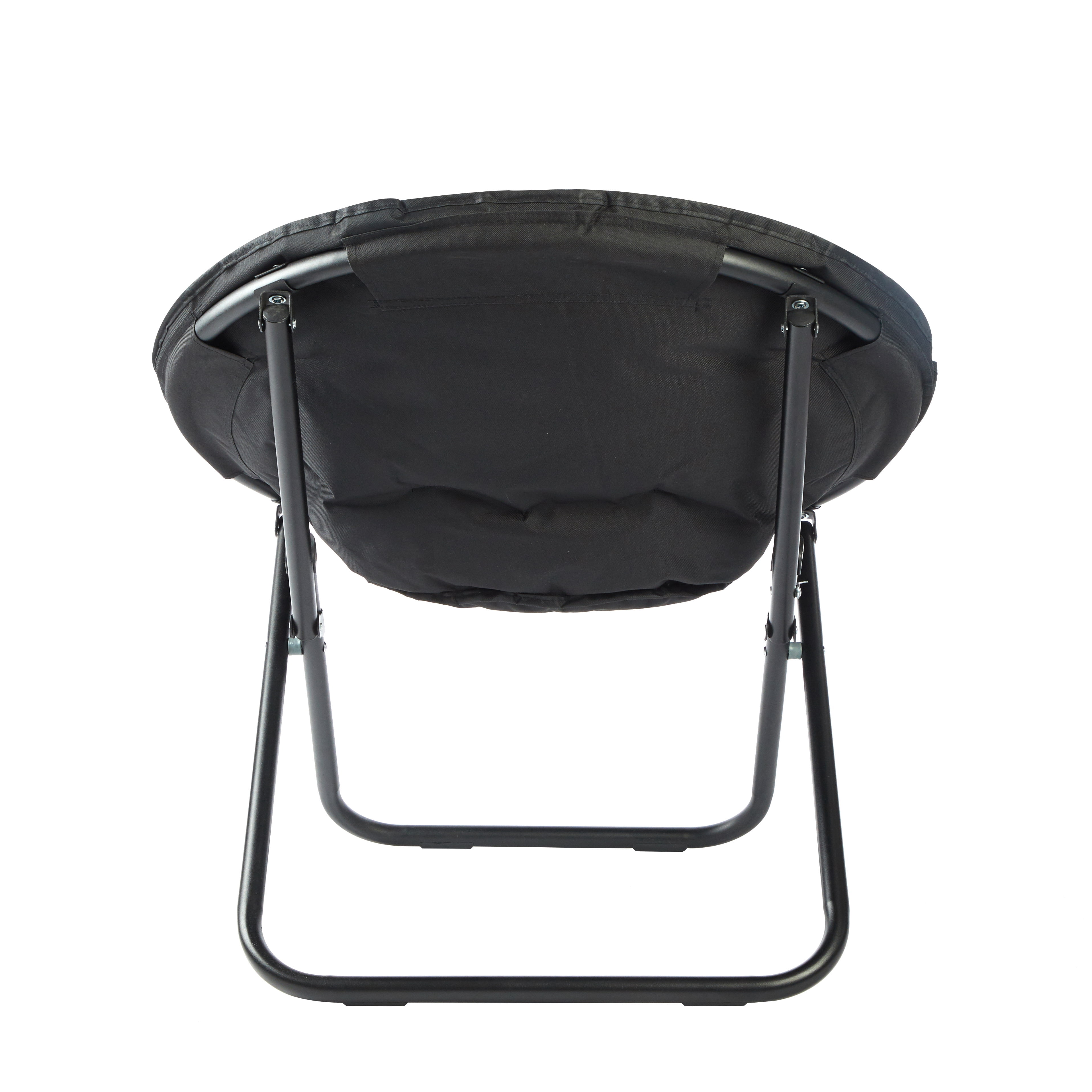 Marvel Spiderman 30" Oversized Collapsible Saucer Chair, Red, Polyester